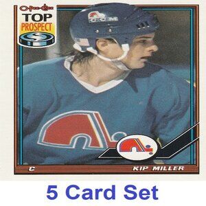 Kip Miller Hockey Card Collection